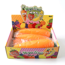 6" 45G TPR CARROT-SHAPED