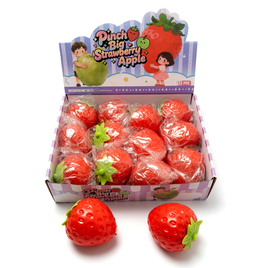 3.9" 140G TPR STRAWBERRY-SHAPED
