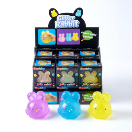 2.36" 68G SQUEEZE STRETCH TRANSPARENT RABBIT