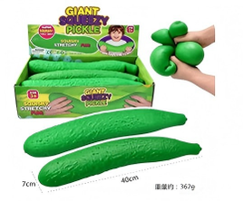 Cucumber squishy toy
